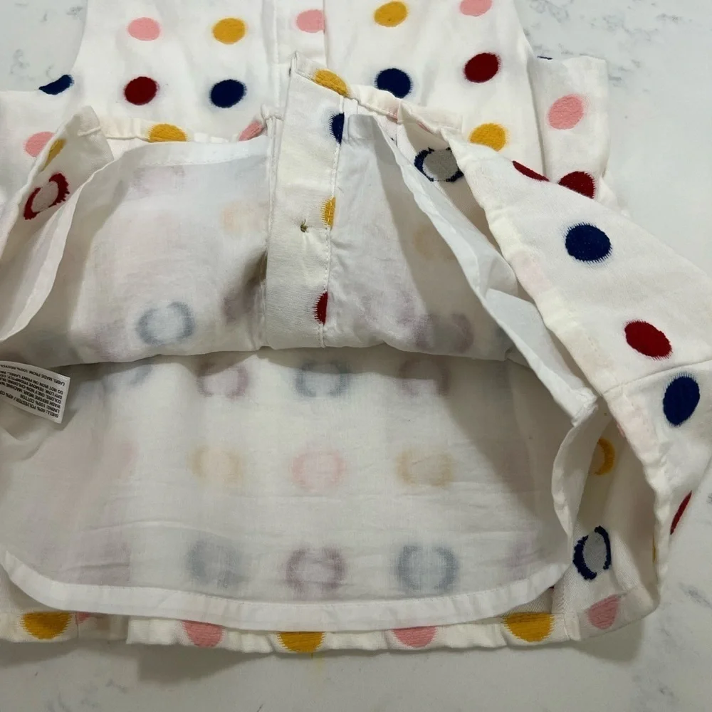 Crown & Ivy Pink and White Polka Dot Accessory